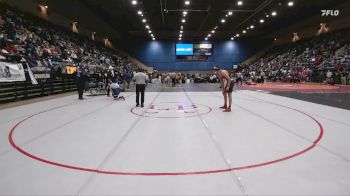 3 - 190 lbs Champ. Round 1 - Brayden Lucero, Lakeland vs Benjamin Behr, Meridian