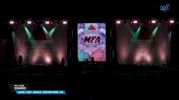 MFA CHEER - Sparks [2025 L1 Tiny - Novice - Restrictions - D2 Day 1] 2025 The Northeast Regional Summit