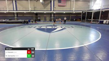 120 lbs Rr Rnd 1 - Jake Hooven, Central Bucks West vs Nate Camacho, Cherry Hill West