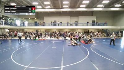215 lbs Cons. Semi - Paden Overy, Westlake Wrestling Club vs Ryan Cannon, Lehi