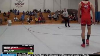 152 lbs Finals (2 Team) - Jayden Bolin, Pike Central vs Jacob Keehn, Princeton