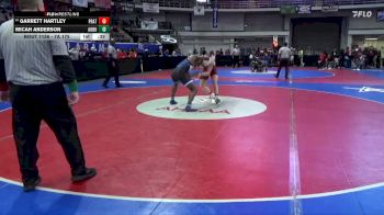 7A 175 lbs Cons. Round 2 - Garrett Hartley, Prattville vs Micah Anderson, Auburn