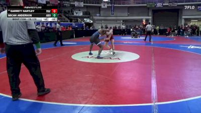 7A 175 lbs Cons. Round 2 - Garrett Hartley, Prattville vs Micah Anderson, Auburn