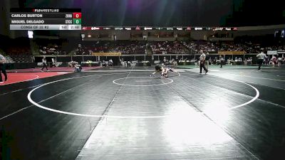 125 lbs Consi Of 32 #2 - Carlos Burton, Arizona vs Miguel Delgado, Springfield Tech
