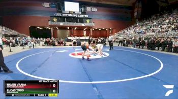 3A-106 lbs 1st Place Match - Haven Vrana, Newcastle/Upton vs Lucas Todd, Green River