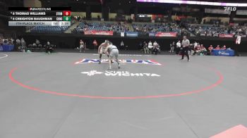 141 lbs 7th Place Match - 8 Thomas Williams, St. Thomas vs 6 Creighton Baughman, Concordia