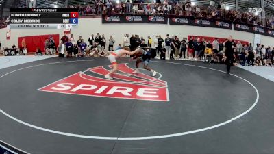 57 kg Champ. Round 3 - Bowen Downey, Panther Wrestling Club RTC vs Colby McBride, Boone RTC