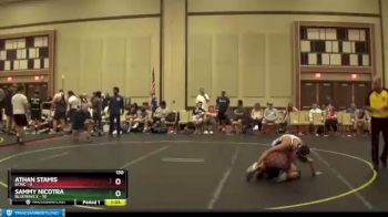 130 lbs Semis & 1st Wrestleback (8 Team) - Sammy Nicotra, BlueWave E vs Athan Stamis, BTWC