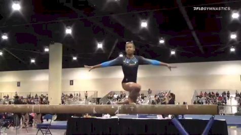 Simone Brown - Beam, First in Flight #129 - 2021 USA Gymnastics Development Program National Championships