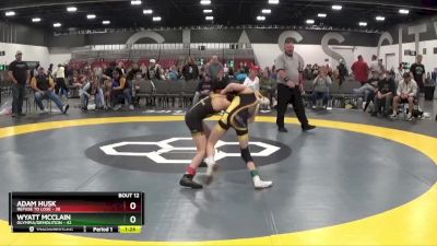 65 lbs Placement Matches (8 Team) - Wyatt Mcclain, Olympia/Demolition vs Adam Husk, Refuse To Lose