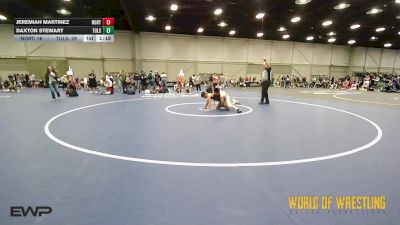 92 lbs Semifinal - Jeremiah Martinez, Northern Colorado 12U vs Daxton Stewart, Tulsa Elite 12U 1
