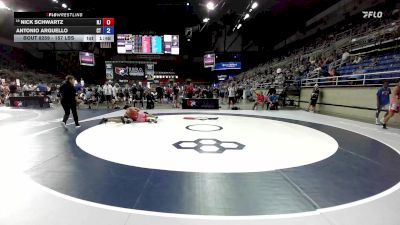 157 lbs Cons. Sub-quarters - Nick Schwartz, NJ vs Antonio Arguello, CT