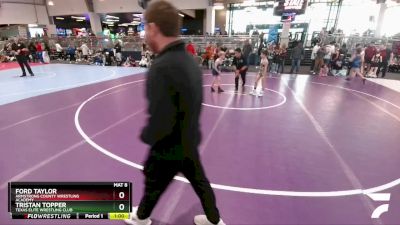 61 lbs Cons. Round 2 - Tristan Topper, Texas Elite Wrestling Club vs Ford Taylor, Armstrong County Wrestling Academy