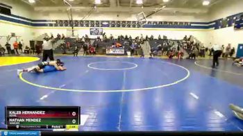 170 lbs Semifinal - Nathan Mendez, Warden vs Kaleb Hernandez, Royal