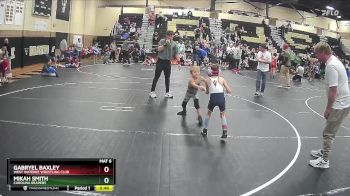 52 lbs Round 5 - Mikah Smith, Carolina Reapers vs Gabryel Baxley, West Wateree Wrestling Club