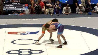 61 kg 1st Place Match - Elijah Cortez, Spartan Combat RTC/ Titan Mercury Wrestling Club vs Dean Anderson, Valiant Wrestling Club