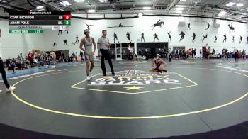 157 lbs Quarterfinal - Adam Polk, Unattached vs Czar Dickson, Chicago