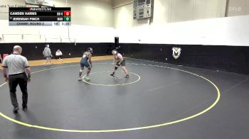 285 lbs Champ. Round 2 - Jeremiah Finch, Marian University (IN) vs Camden Harms, Wisconsin-Oshkosh