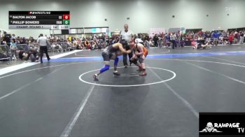 157 lbs Champ. Round 1 - Phillip Bowers, SC Punisher vs Dalton Jacob, Colby Kids