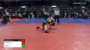 148 lbs Quarterfinal - Hudson Sharon, Rebel Wrestling Club vs Ayden Gisi, Aberdeen