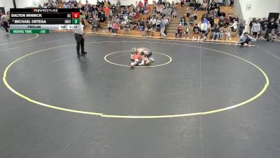 157 lbs Prelim - Dalton Minnick, Georgetown (KY) vs Michael Ortega, Unattached-Indianapolis