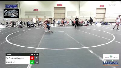 125 lbs Rr Rnd 3 - Wyatt Franckowiak, Askren Wrestling Academy - (C) vs Greyson Grell, Big Game Wrestling Club