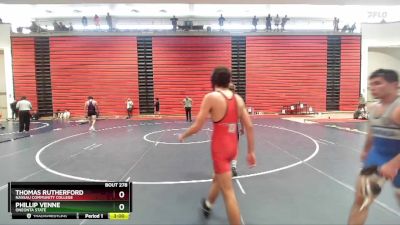 133 lbs Cons. Round 4 - Phillip Venne, Oneonta State vs Thomas Rutherford, Nassau Community College