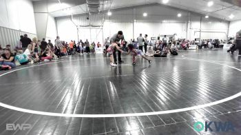 46 lbs Quarterfinal - Cody Hawkins, HURRICANE WRESTLING ACADEMY vs Maverick Meyer, Skiatook Youth Wrestling