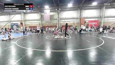 28 kg Rr Rnd 7 - Lexi Williams, Misfits Twizzlers - Gk8E vs Enzleigh Webber, Maine Trappers Green - GK8E