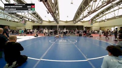 85 lbs Semifinal - Dylan Marcasciano, Orchard South MS vs Joey LaValle, Edge Wrestling