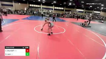 106 lbs Consi Of 8 #2 - Xane Shurtleff, Payson vs Daryn Leon, TUF California Wr Ac