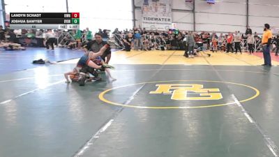 60 lbs Round 3 - 12:00pm Friday - Landyn Schadt, Iowa Black vs Joshua Sawyer, Dynasty Death Row