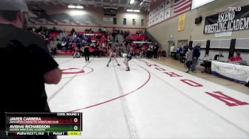 105 lbs Cons. Round 2 - Avishai Richardson, Ascend Wrestling Academy vs Javier Carrera, Anacortes Hawkeyes Wrestling Club