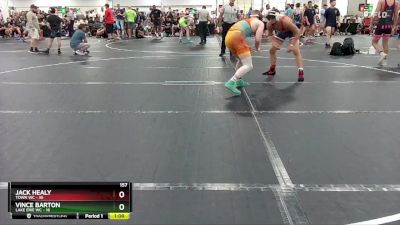 157 lbs Round 3 (6 Team) - Jack Healy, Town WC vs Vince Barton, Lake Erie WC