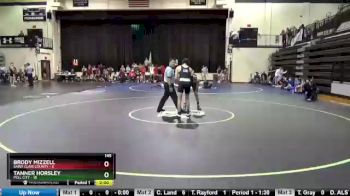 145 lbs Cross Bracket (8 Team) - Tanner Horsley, Pell City vs BRODY MIZZELL, Saint Clair County