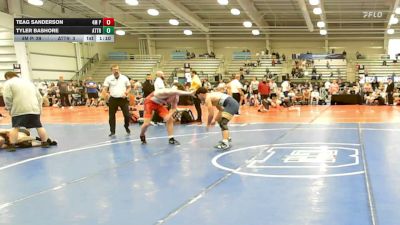 170 lbs Rr Rnd 1 - Teag Sanderson, 4M Power - HSB vs Tyler Bashore, Attrition Wrestling Scar - HSB