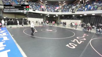 101 lbs Champ. Round 1 - Mateo Anaya, Clinton vs Brycen Fahnestock, Geneseo