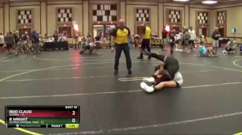 135 lbs Finals (8 Team) - B Wright, Olympia National Team vs Reid Clausi, Olympic