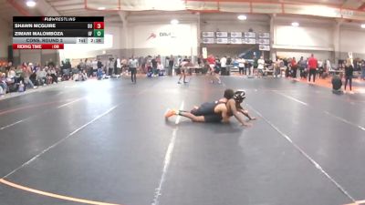 133 lbs Cons. Round 2 - Zimani Malomboza, Indiana Tech vs Shawn McGuire, Davenport University