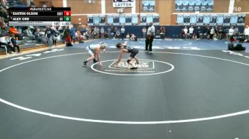 120 lbs Quarterfinal - Easton Olson, Riverton vs Alex Orr, Corner Canyon