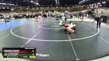 152 lbs Cons. Round 2 - SHELDON FOUCHE`, Clearwater Cen Catholic vs Joe Castellone, First Baptist (Naples)
