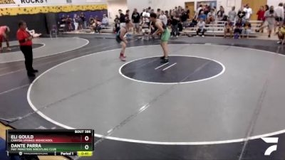 190 lbs Cons. Round 3 - Eli Gould, Canyon Springs Highschool vs Dante Parra, Mat Monsters Wrestling Club