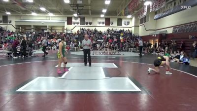 140 lbs Cons. Round 3 - Meredith Kaump, Cedar Rapids Kennedy vs Aly Erickson, Vinton-Shellsburg