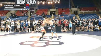 150 lbs Champ. Rd Of 16 - Christopher Navarro, Illinois vs Daniel Jones, New York
