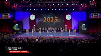 Cheer Athletics - Plano - Cheetahs [2025 L6 Senior Large Coed Semis] 2025 The Cheerleading Worlds