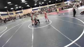 109 lbs Consi Of 32 #2 - Garrett Clark, JFlo Trained vs Daniel McDaniel, Chain Gang