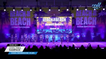 Howell Rebels - RAMPAGE [2025 L1 Performance Rec - 8Y (AFF) Day 1] 2025 ACDA Reach the Beach Rec Nationals