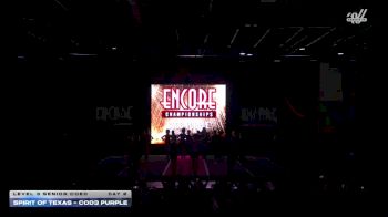 Spirit of Texas - Cod3 Purple [2025 L3 Senior Coed Day 2] 2025 Encore Grand Nationals