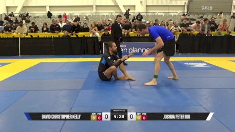 Joshua Peter Rio vs DAVID CHRISTOPHER KELLY 2025 World IBJJF Jiu-Jitsu No-Gi Championship