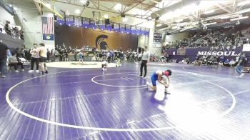 103 lbs Cons. Round 2 - Colt Hammond, St. Ignatius vs Bentley Harris, Helena Capital